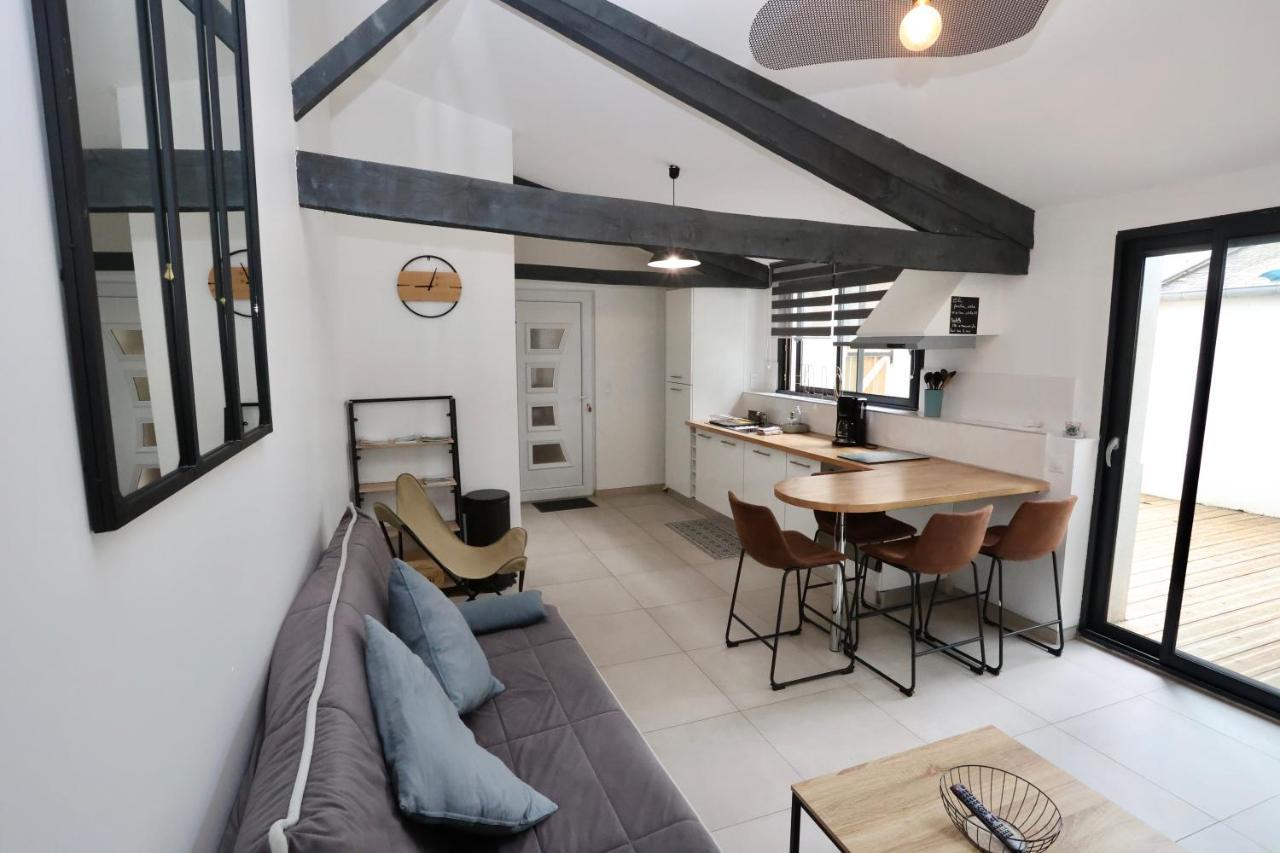 Apartament L'Atelier Et Sa Terrasse Pontivy Zewnętrze zdjęcie